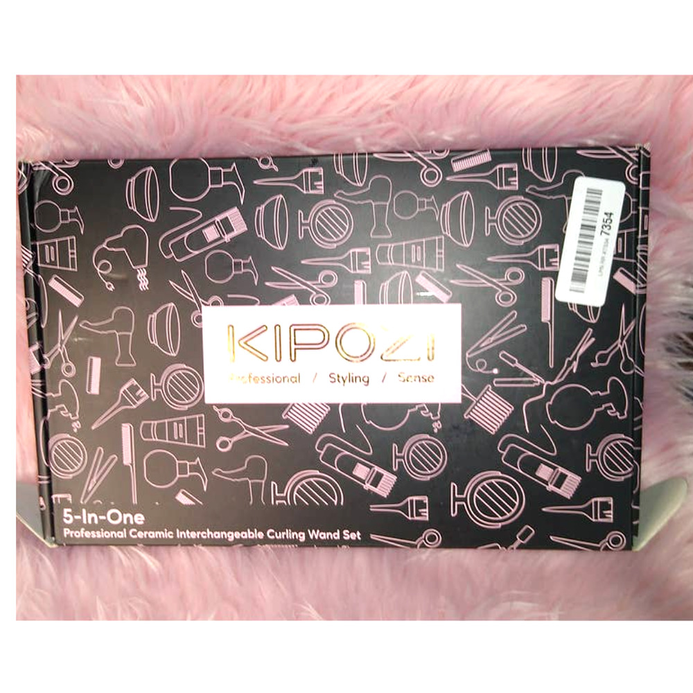 Kipozi 5-in-One Pro Ceramic Curling Wand